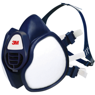DEMI-MASQUE - 4279 Pour se protéger des poussières et des gaz
